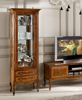 Living room TV cabinet Display case Wall unit Cabinets Design tv Art déco showcase set Wardrobe