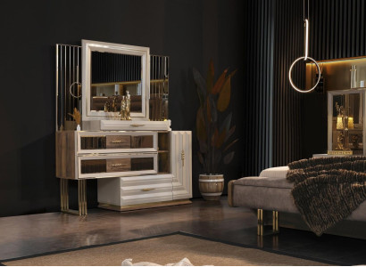 Dressing table, dressing table, make-up console, console table, beige girl Dressing table, dressing table, make-up console, console table, beige girl