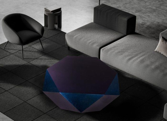 Modern coffee table made of wood with color lacquered for your living room new