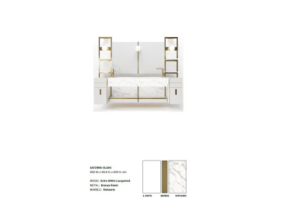 White Italian bathroomWashbasin Classic s cabinetWashbasin Classic