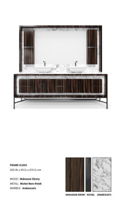 modern Italian Bathroom cabinet in the Italian style EstroCollezioni