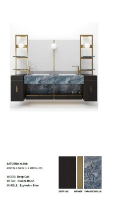 Black Italian Bathroom Washbasin Classic s Cabinet Washbasin