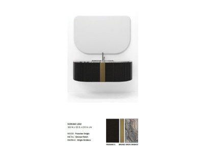 Black Bathroom cabinet Bathroom furniture Bathroom cabinet Classic Furniture
