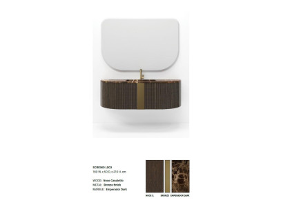 brown Bathroom cabinet Bathroom furniture Bathroom cabinet Classic Furniture