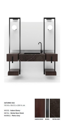 Braun Bathroom Washbasin Faucets Bathroom Furniture Italy Style new