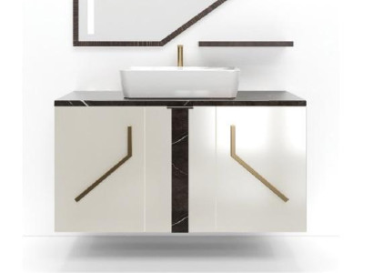 White Bathroom cabinet Bathroom furniture Bathroom shelves Wooden shelves new