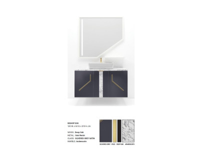 Gray Bathroom Washbasin Faucets Bathroom Furniture Italy Style Washbasin