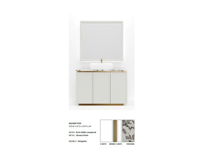 White Bathroom cabinet Bathroom furniture Shelf Bathroom cabinet Wooden shelves