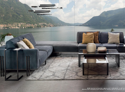 Living landscape Corner sofa L-shape Couch Solid wood Furniture Sofa Design Furniture Italy