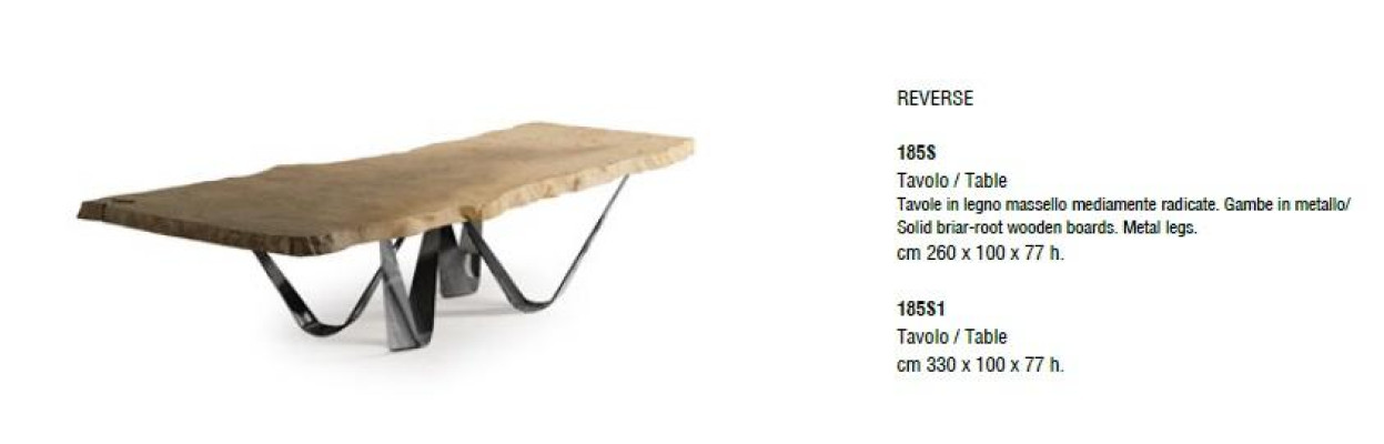 Dining table Luxury Table Solid Wood Furniture from Italy Dining room Tables Furnishings