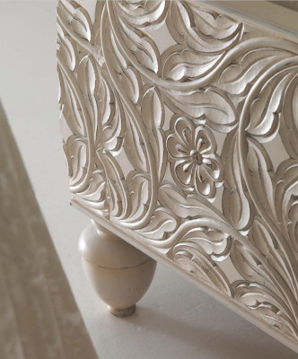 Designer Double bed from Wood - New dimension of sleeping comfort with stylish bed frame