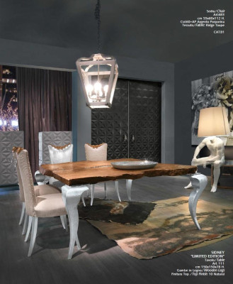 Dining table Luxury Table Solid Wood Furniture from Italy Dining room Tables Furnishings