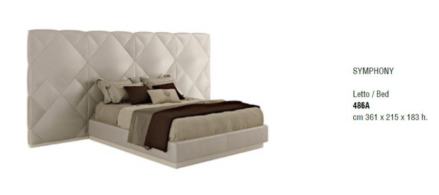 Double bed Classic Beds Bedroom Furniture Solid wood Bizzotto Bed Italy