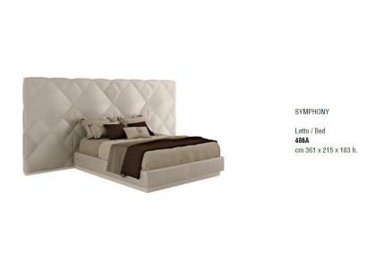 Double bed Classic Beds Bedroom Furniture Solid wood Bizzotto Bed Italy
