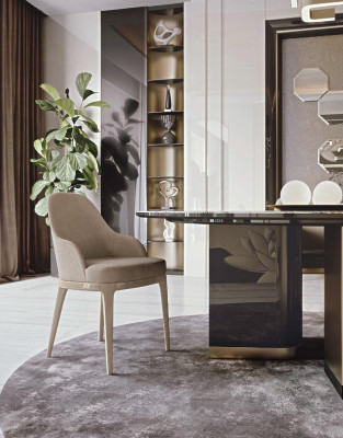 Dining table 2x Chairs Dining room furniture Natural wood furniture Design Furniture Table Dining room