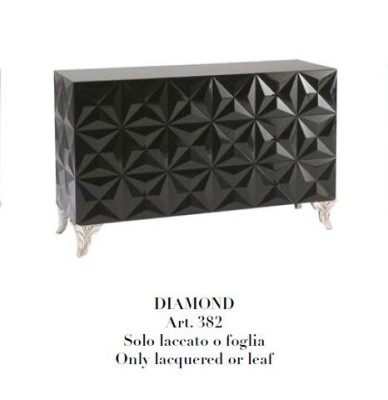 Luxury bedroom set 2 pieces. Bedside table Chest of drawers Solid wood Italian Furniture