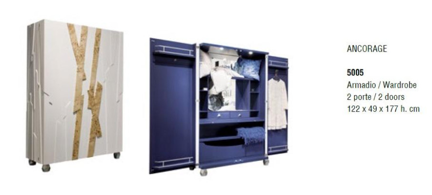 Cabinets Real wood Solid Clothes cabinets Wardrobe Furniture Furnishings Italian