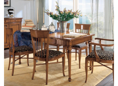 Furniture Furnishings Group Table + 4 Chair Set 5pcs. Dining table suite dining room