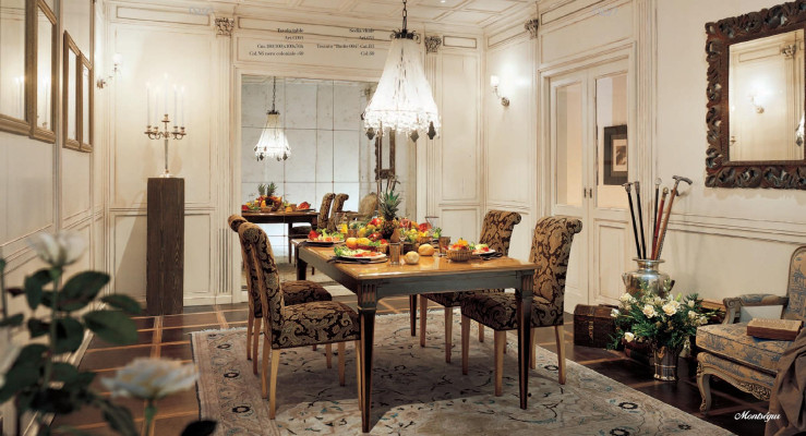 Complete Set Dining table 4 Chairs Dining room Set Dining set Wood Table Tables 5pcs