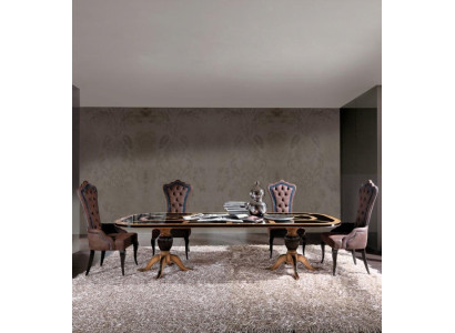 Table Luxury Dining room table Dining table Dining room Wood Tables Bizzotto Ess Furniture new