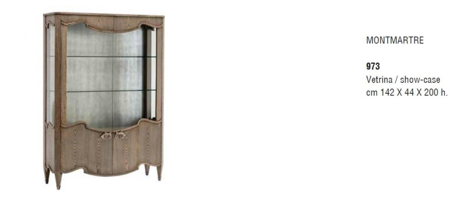 Italian Furnishings Showcases Glass Cabinets Glass Cabinet Display case Baroque Furniture