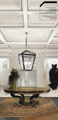 Dining table Round Table Dining room Ess Wood Design Tables Round Classic Italy