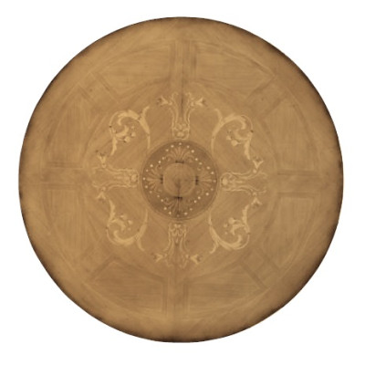 Dining table Round Table Dining room Ess Wood Design Tables Round Classic Italy