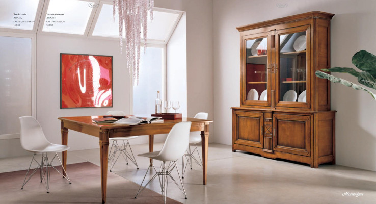 Solid wood Sideboard Living room Sideboard Sideboard Bizzotto Vitrinen Furniture new