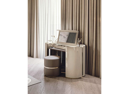 Dressing table with Mirror + Stool Bedroom Furniture Design Bedside table Bizzotto