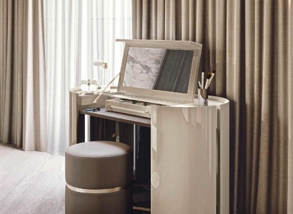 Dressing table with Mirror + Stool Bedroom Furniture Design Bedside table Bizzotto