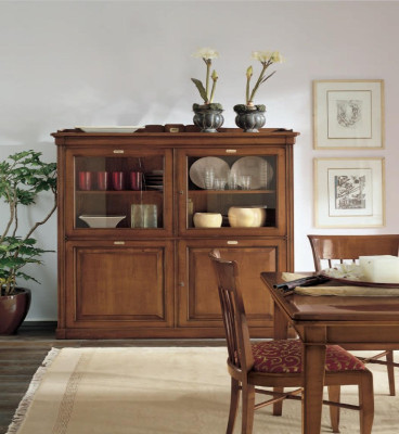 Living room Sideboard Glass Wardrobe Display case Dining room Sideboard Wood Cabinets Furniture