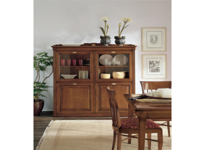 Living room Sideboard Glass Wardrobe Display case Dining room Sideboard Wood Cabinets Furniture