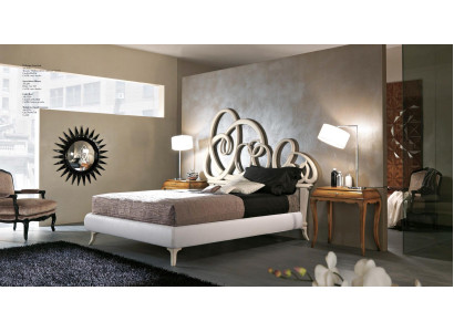 Beds Upholstery Wood Designer Double Bed Frame Bed frame e Bed Italy Furniture