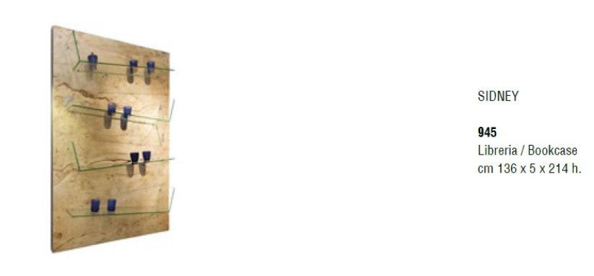 Shelf Living room Wardrobe Bookshelf Wood Office cupboard Cabinets Display case Italy