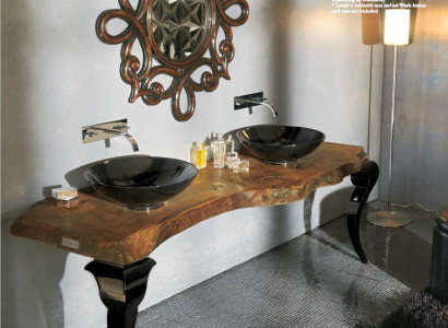 Washbasin Bathroom Table Console Tables Wooden Table Real wood Luxury Washbasin