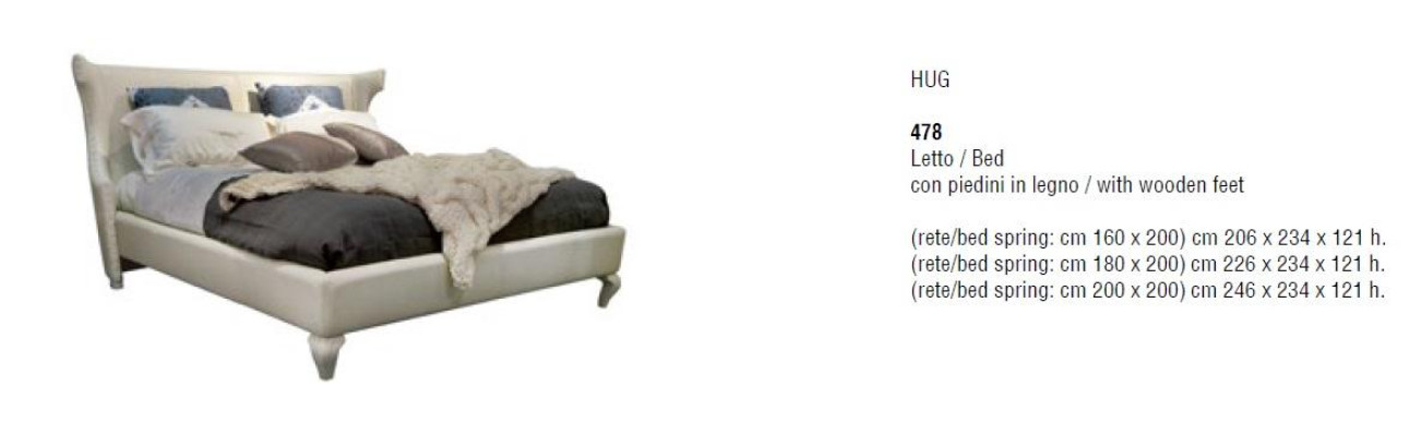 Double bed Double Bizzotto Furniture new Design Bedroom Italian Furniture new