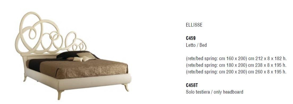 Beds Upholstery Wood Designer Double Bed Frame Bed frame e Bed Italy Furniture
