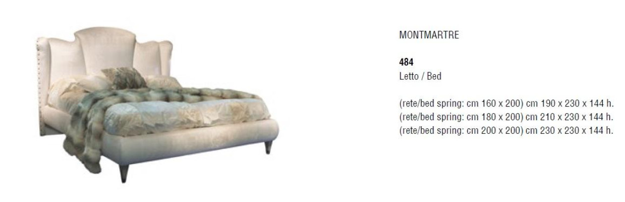 Double bed Double Bizzotto Furniture new Design Bedroom Italian Furniture new