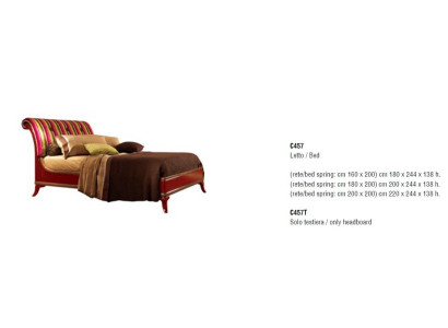 Double bed Double Bizzotto Furniture new Design Bedroom Italian Furniture new