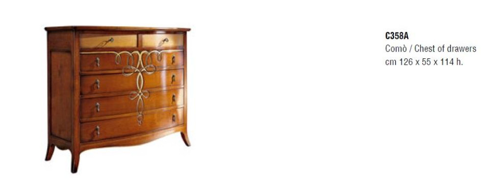 Tall cabinet Chest of drawers Sideboard Cabinets Furniture Solid Italian Furnishings