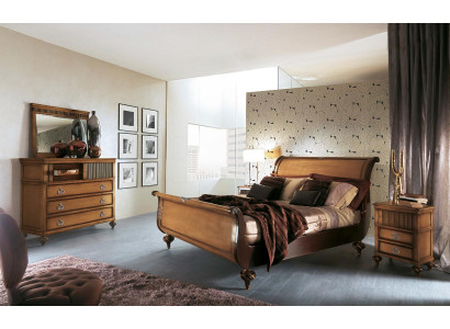 Double Bed Hotel Beds Bedroom Bed frame e Wood Upholstery Furniture Design