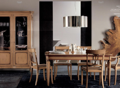 Furniture Italian Dining Tables Table Wood Tables Dining table Antique Style Solid wood