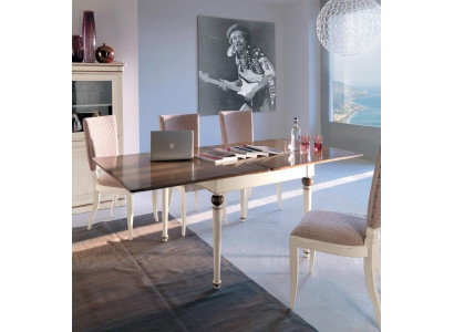 Dining table Luxury Table Solid Wood Furniture from Italy Dining room Tables Furnishings