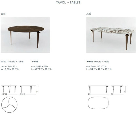 Dining table Dining room Table Design Italian Furniture Kitchen Table Bizzotto Tables
