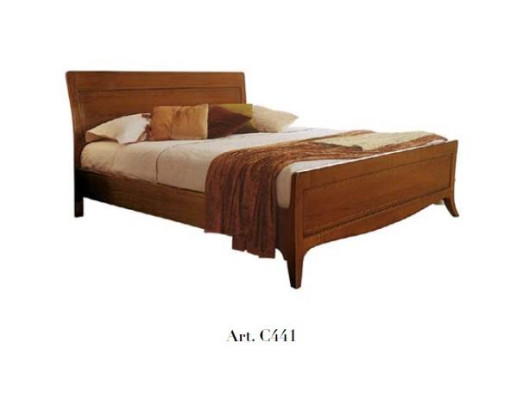 Double bed Bed Luxury Beds Wood Bed frame e Bed frame Brown Design Classic