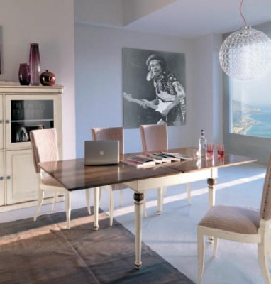 Table Luxury Dining room table Dining table Dining room Wood Tables Bizzotto Ess Furniture new