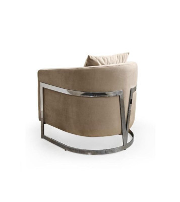 Armchair 1 Seater Textile Lounge Upholstery Luxury Seat Relax new Living room