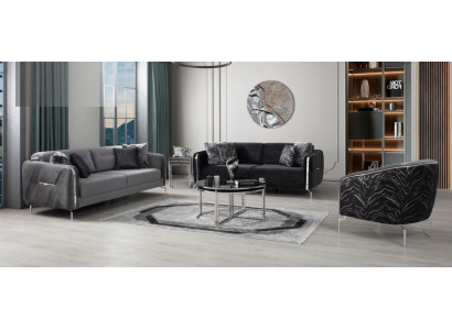 Modern Sofa Set 3 pcs Living room Luxury Sofa set 3+3+1 Seater Furniture