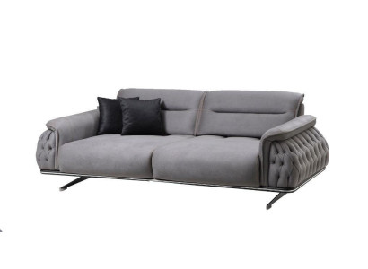 Designer soft 3 Seater Sofa for Living room Textile Upholstered furniture new Luxury