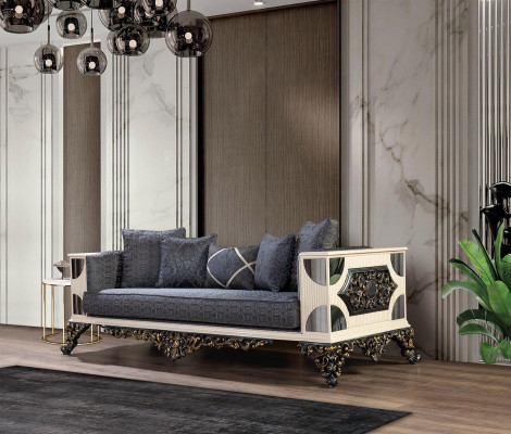 Luxury Sofa 3-Seater Stof Living room Classic Design Sofas Upholstery Couches new